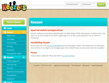 Tablet Screenshot of keezers.net
